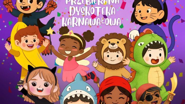Karnawałowa Dyskoteka Przebierana w Miejskim Domu Kultury w Świebodzicach